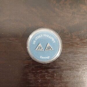Alex and Ani, Harry Potter Deathly Hallows Earrings, EUC